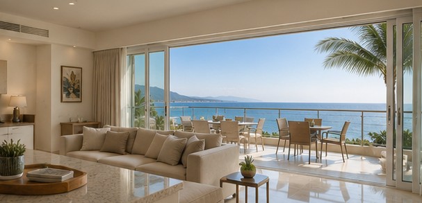 Premium ocean-view interior in Banderas Bay
